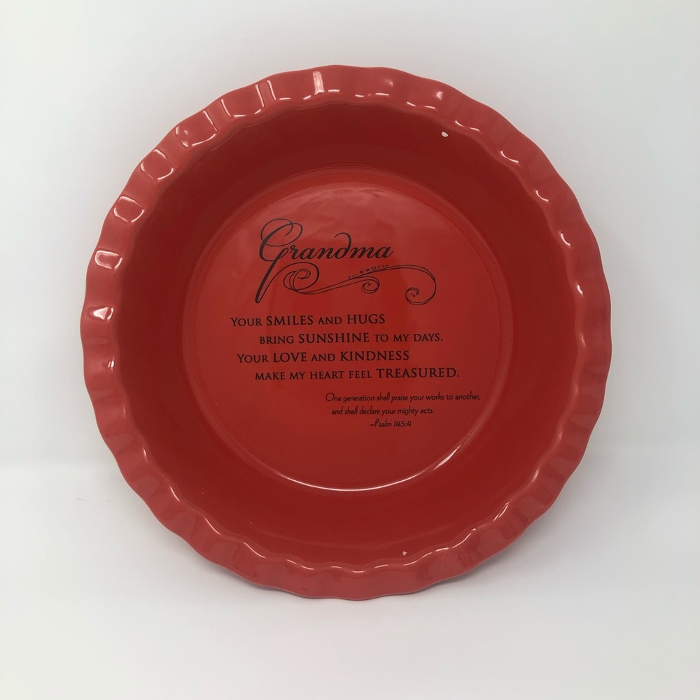 Pie Dish "Grandma”